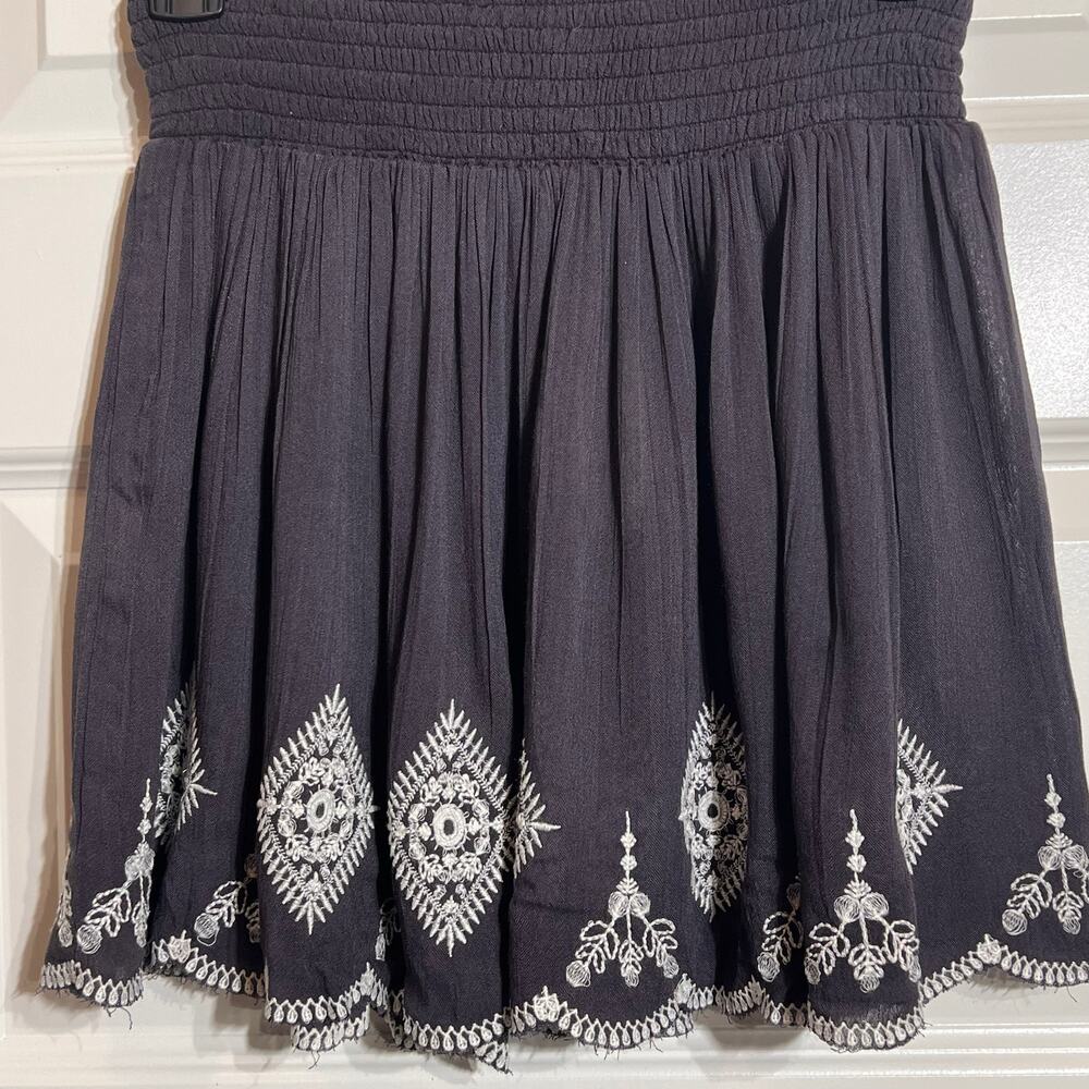 Raga Dark Gray Mini Skirt, Women's Size XS
